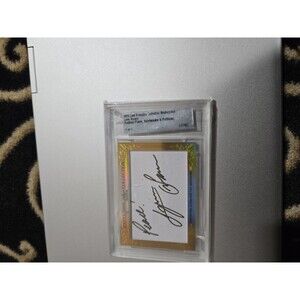 2015 Leaf Executive Collection Masterpiece Lynn Swann One Of One Autograph